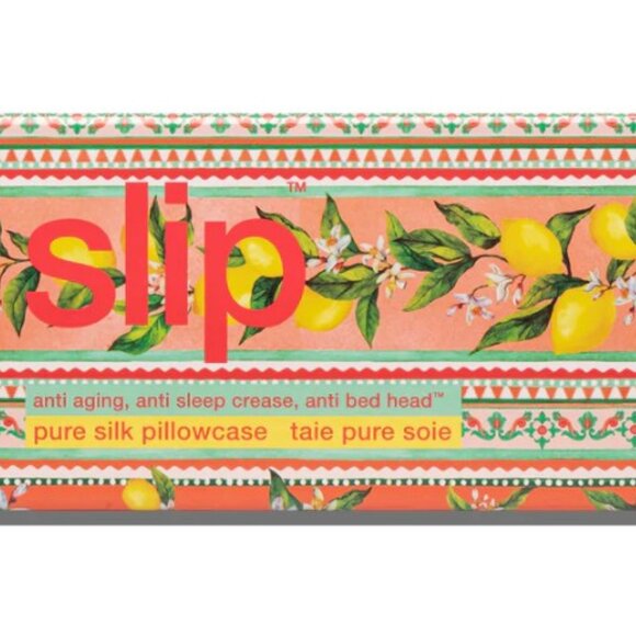Slip Portofino Queen Silk Pillowcase - Queen Size - Invisible Zipper - BNWT - Picture 9 of 11